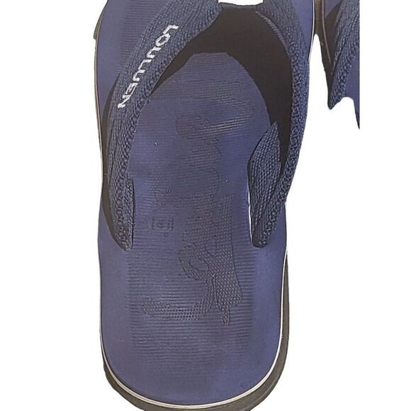 Louluen Flip Flops Men‎ Sz 8.5 Women 10 Flat Beach Summer Outdoor - Picture 7 of 9